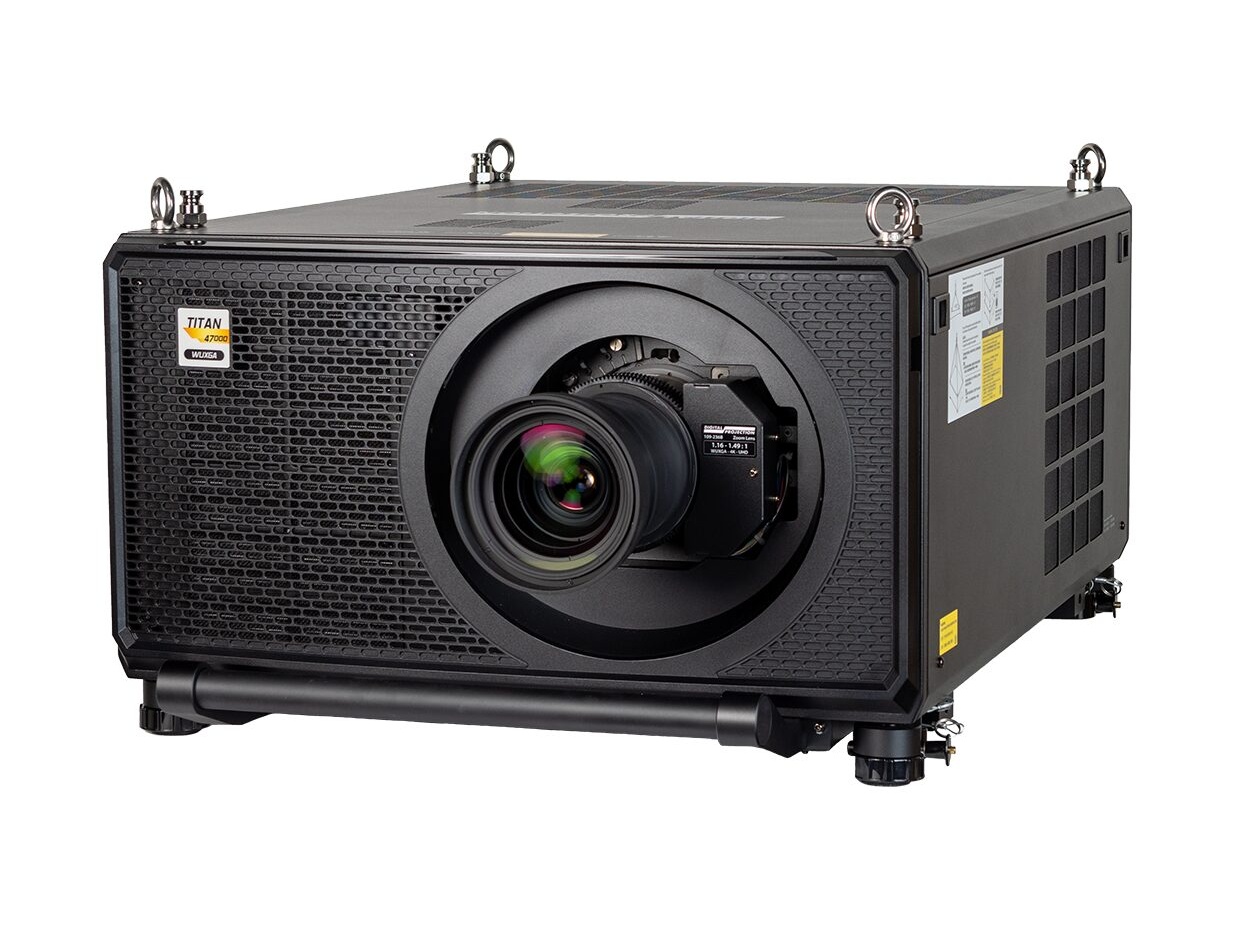 Digital Projection TITAN 47000 WU 47000 Lumens / 4K-UHD or WUXGA / Laser Phosphor / 18000:1 Contrast / Sealed Optics