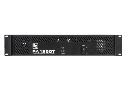 Electro-Voice PA1250T120V PA Series Amplifier (1x 270W/70V/2RU)