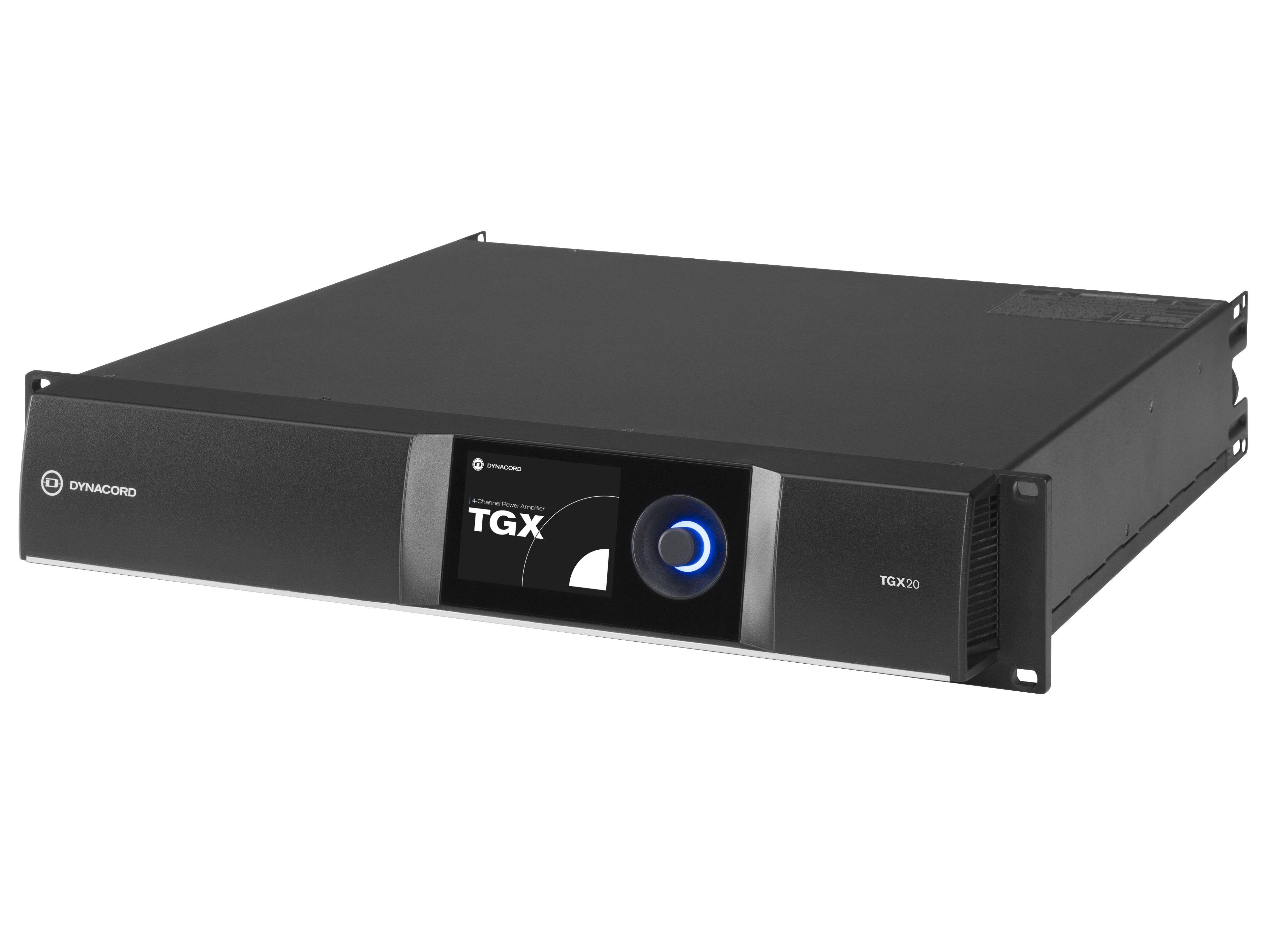 Electro-Voice TGX20 4 x 5000W DSP Amplifier with OMNEO/AES/EBU