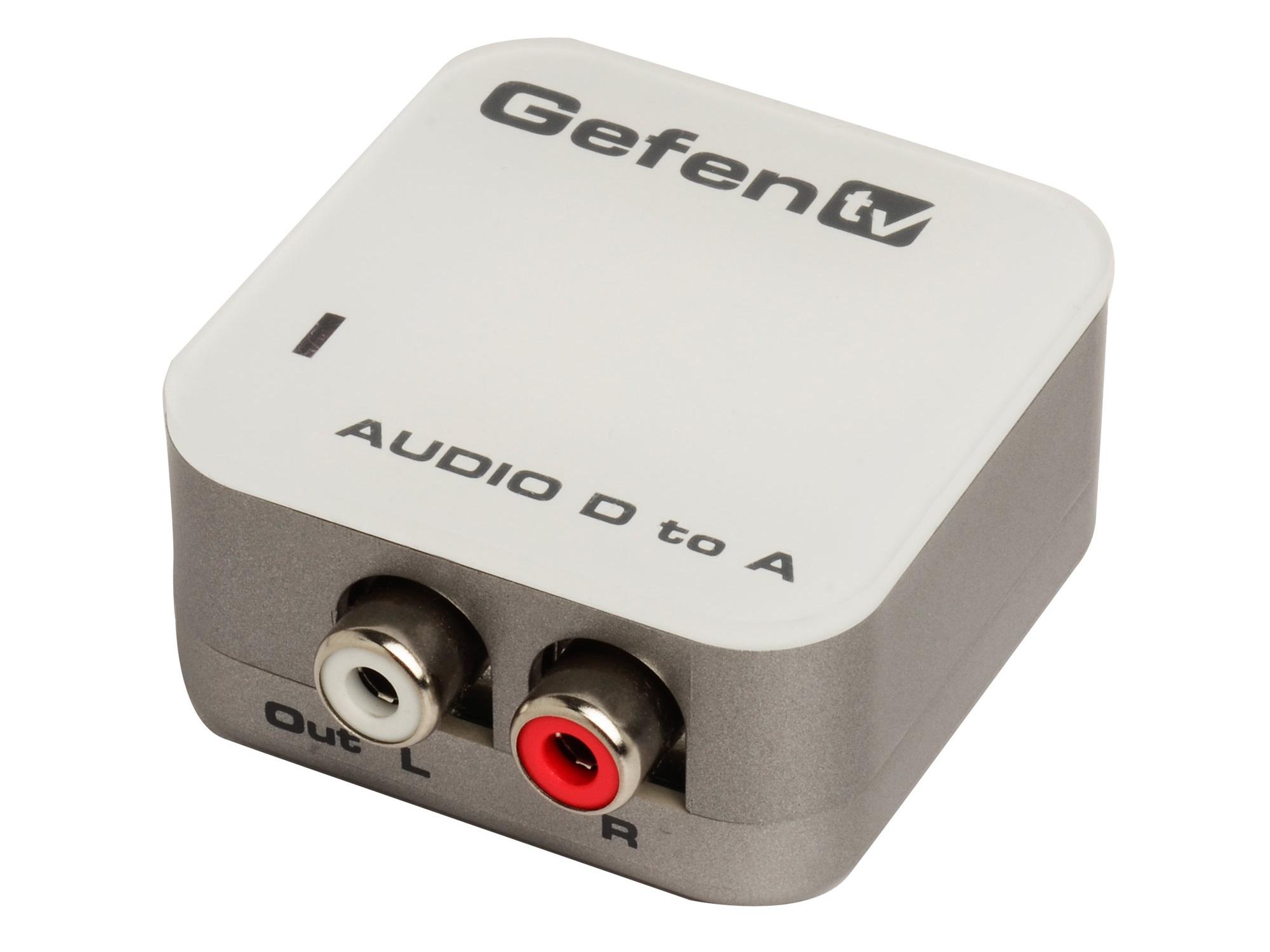 Gefen GTV-DIGAUD-2-AAUD Digital To Analog Audio converter