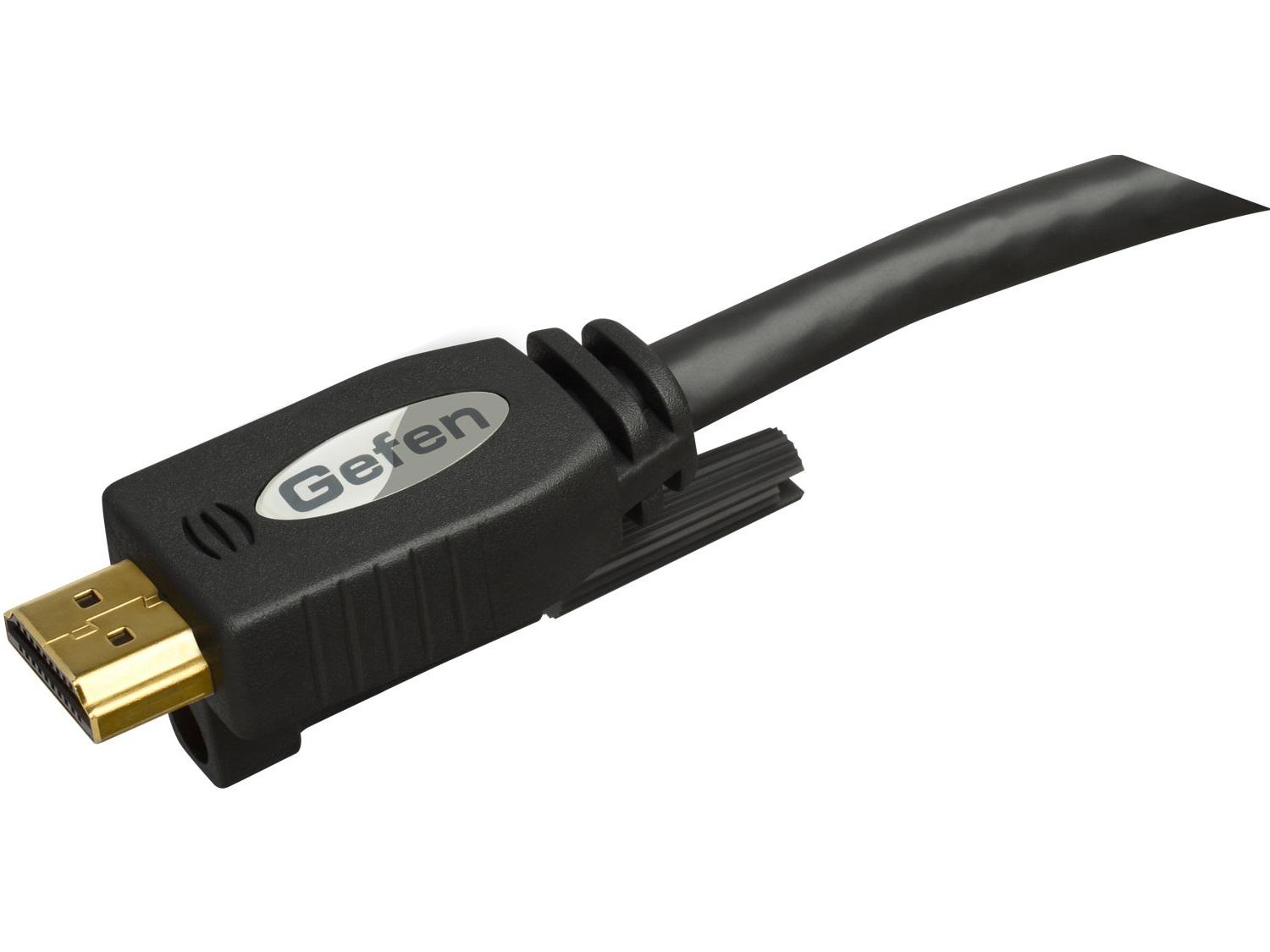Gefen CAB-HD-LCK-01MM High Speed HDMI Cable with Ethernet and Mono-LOK 1 ft (M-M)