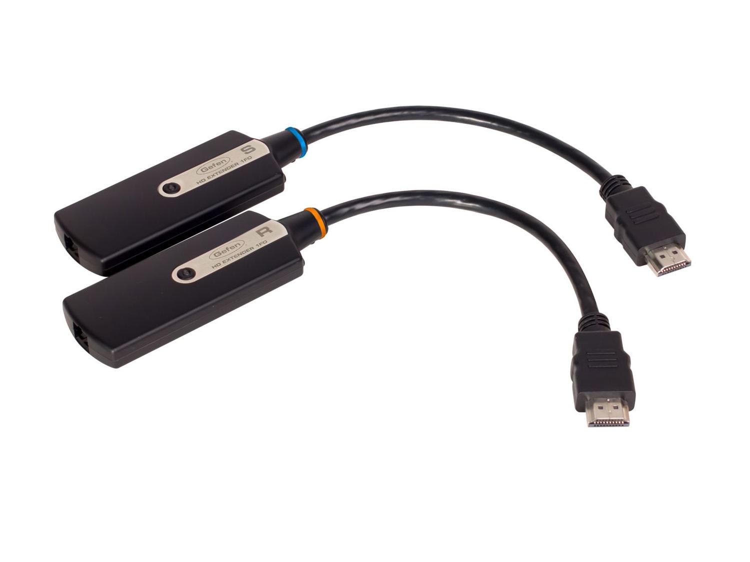 Gefen EXT-HD-CP-FM10 HDMI Fiber Optic Extender (Sender/Receiver) Kit (Pigtail Modules)