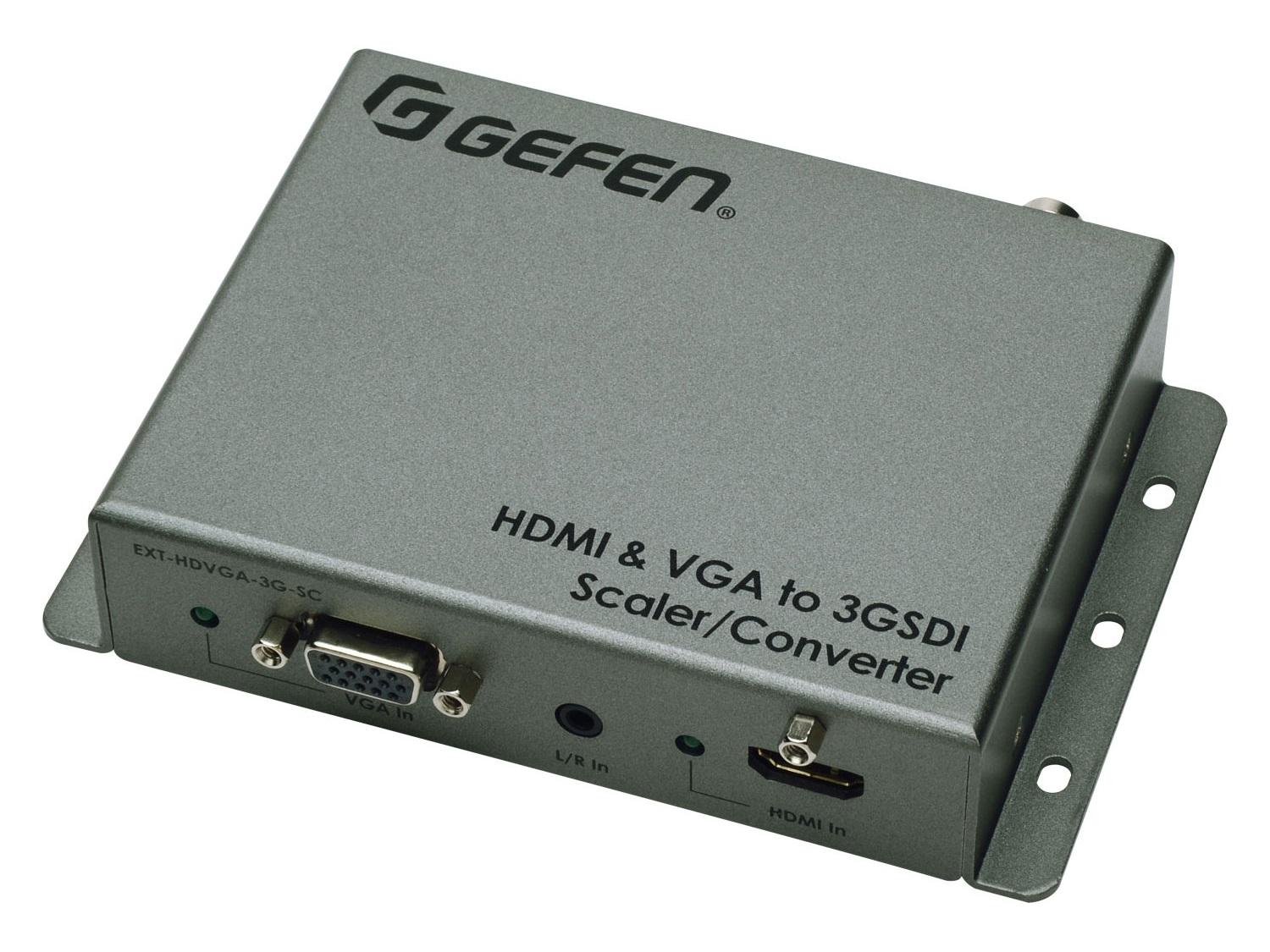 Gefen EXT-HDVGA-3G-SC HDMI and VGA/Audio to 3GSDI Scaler / Converter