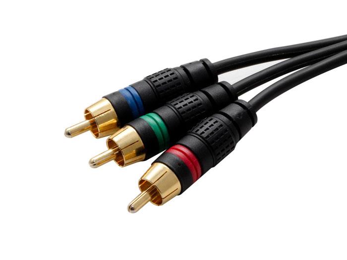 Hall Research C-3RCA-CP-16I 16in Component video cable