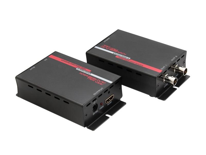 Hall Research EXHD-RG6 HDMI over Coax Extender (Transmitter/Receiver) Kit