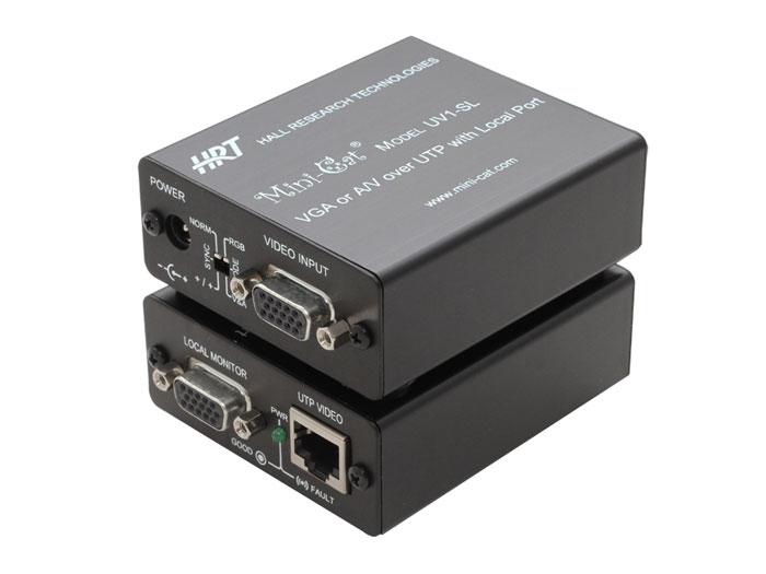 Hall Research UV1-SL Video over UTP sender and local port