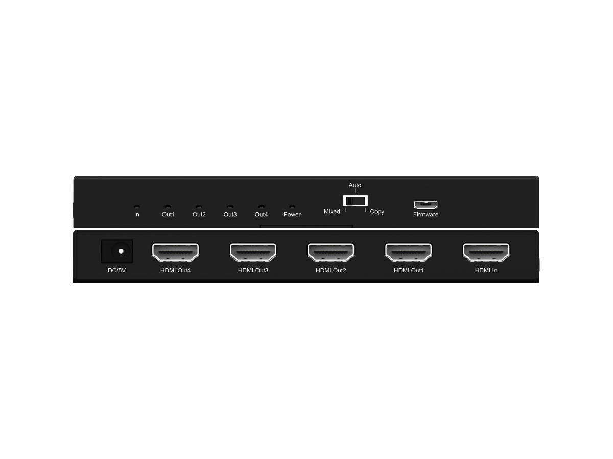 Spliter Ht Make an Offer for HT-FLARE-4 Hall Technologies 1x4 HDMI Splitter / 4K60 ...