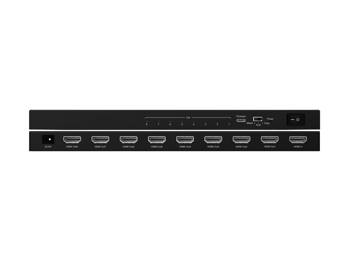 Spliter Ht Make an Offer for HT-FLARE-8 Hall Technologies 1x8 HDMI Splitter / 4K60 ...