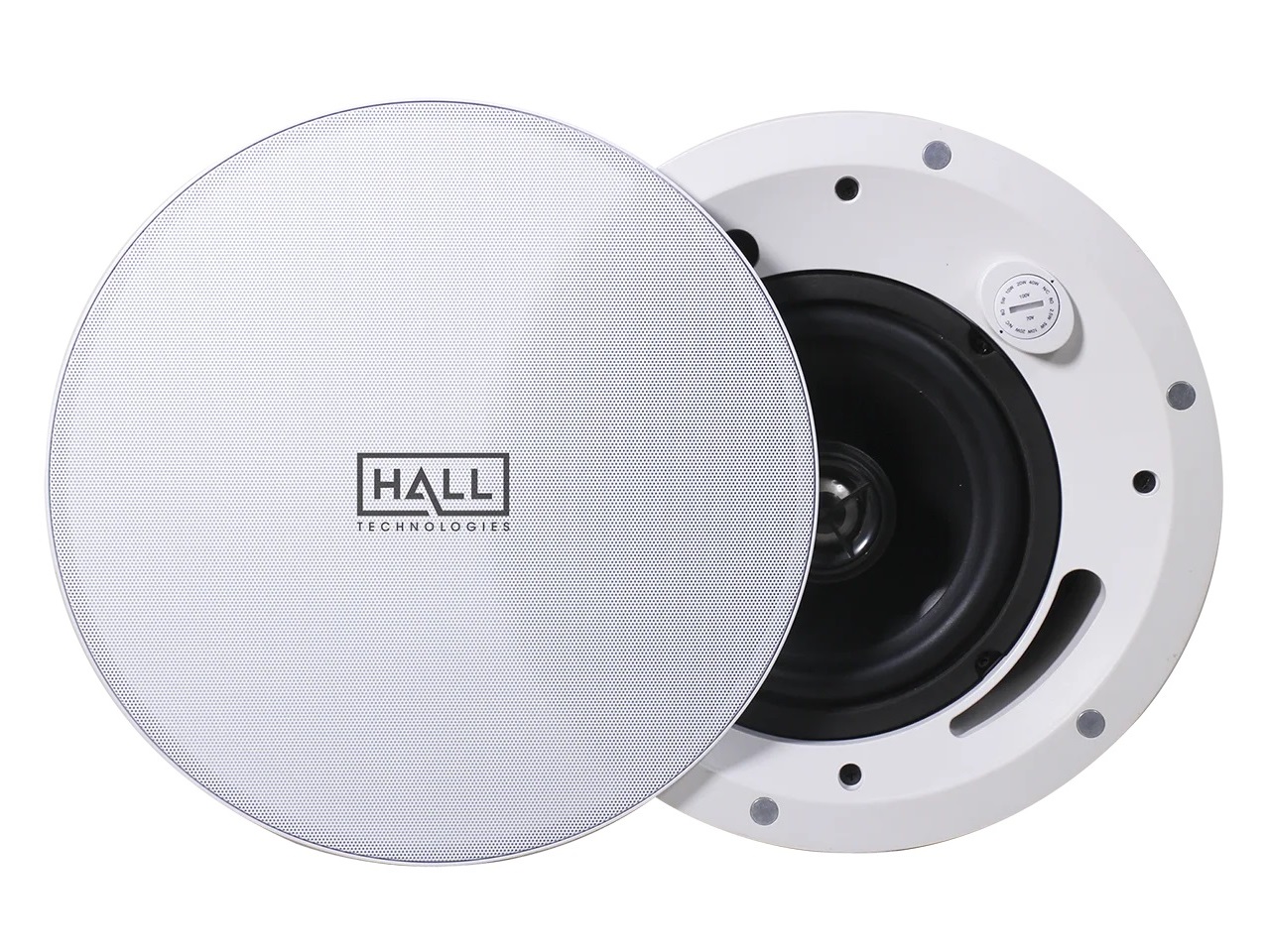 Hall Technologies SPK-IC6 6 inch In-Ceiling Speakers with Fire Rated Backbox