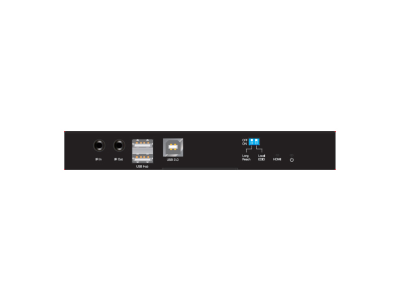 Hall Technologies UH18-S 4K60 HDMI/HDBaseT Extender (Transmitter) with USB/IR/RS-232/POC up to 100m