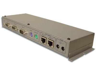 Hall Technologies U97-H2-b Dual Video Head KVM and Audio and Serial over UTP extension
