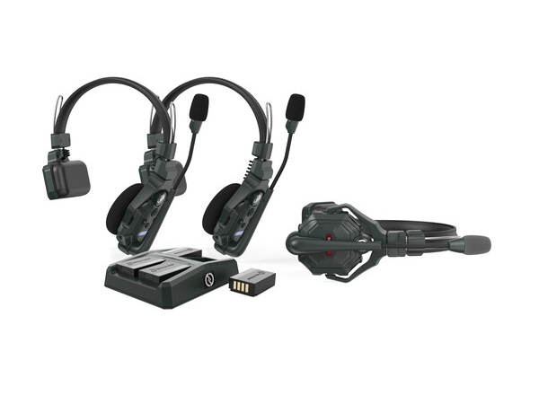Hollyland HL-Solidcom C1-3S Full-Duplex Wireless DECT Intercom System with 3 Headsets (1.9 GHz)