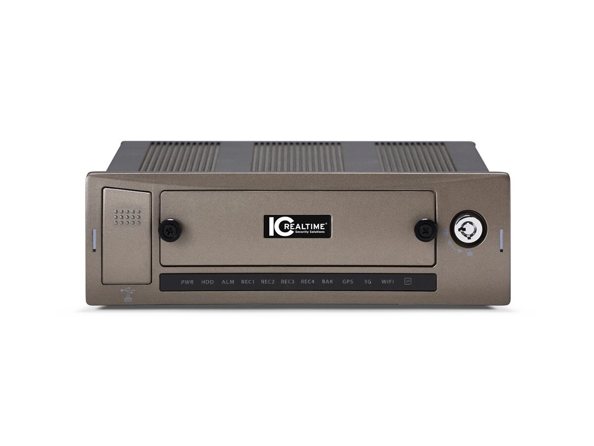 ICRealtime DVR-704MSG-V5-1TB 4 Channel Mobile HD-AVS DVR / GPS / 3G Cellular / Ethernet connection