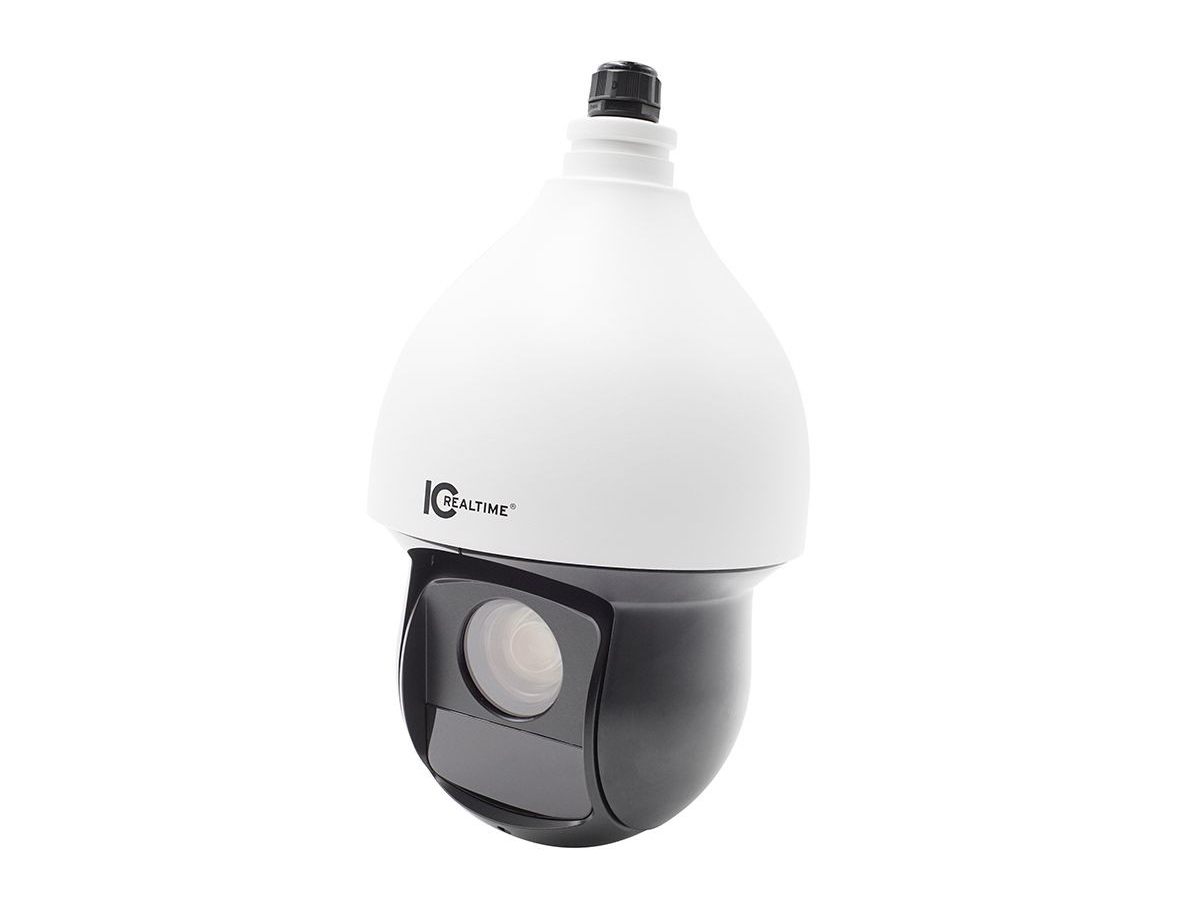 ICRealtime HDEL-P2032X-IRW1 2MP HDAVS Full Size Starlight PTZ 32X Optical Zoom Camera/492ft Smart IR/24VDC (Wall Mount Included)
