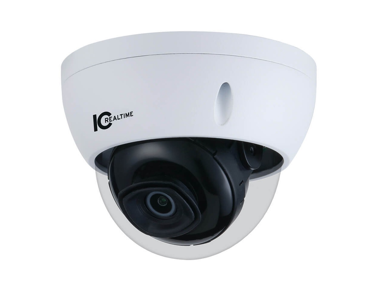 ICRealtime IPEG-D40F-IRW1 4MP IP Indoor/Outdoor Small Size Vandal Dome Camera/Fixed 2.8mm Lens/98ft Smart IR/PoE Capable