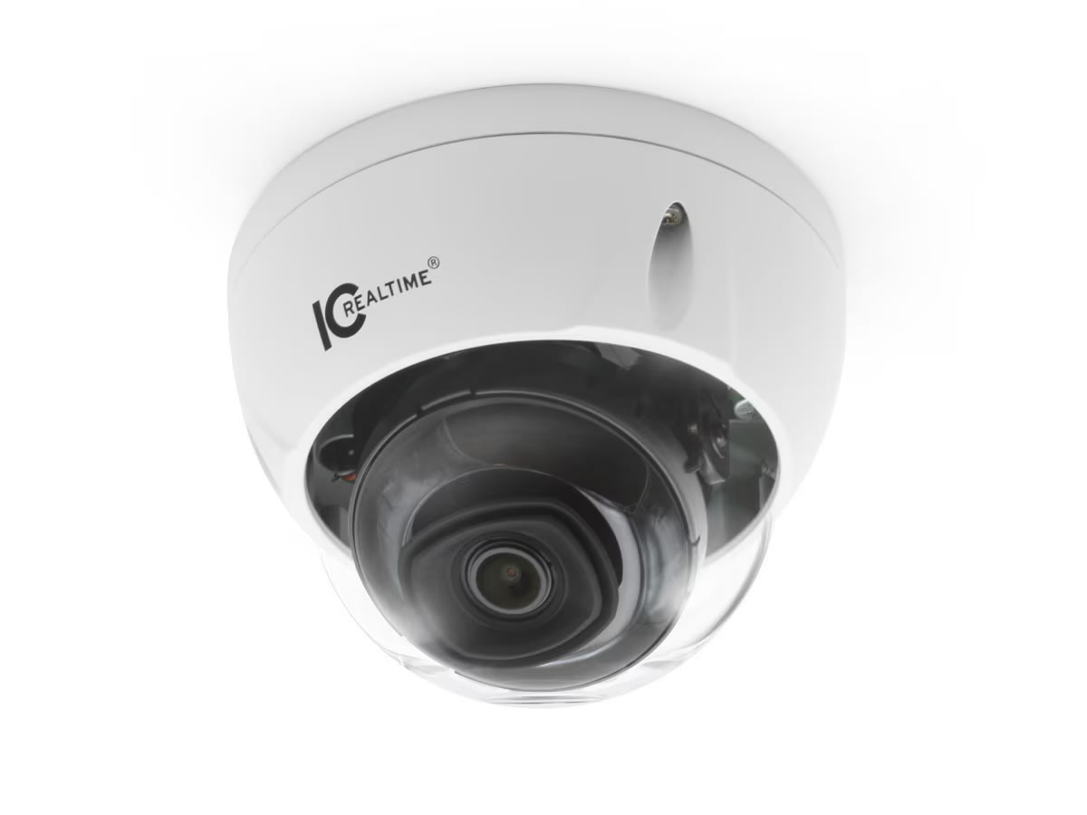 ICRealtime IPEG-D40F-IRW2 4MP Starlight IP Dome Camera / Smart IR / 2.8mm 107deg FOV / IP67 / IK10