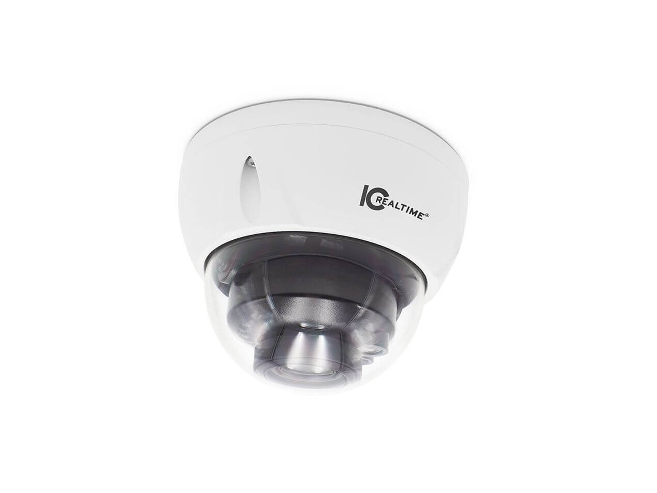 ICRealtime IPEG-D40V-IRW2 4MP IP Indoor/Outdoor Mid Size Vandal Dome Camera/131ft Smart IR/PoE Capable