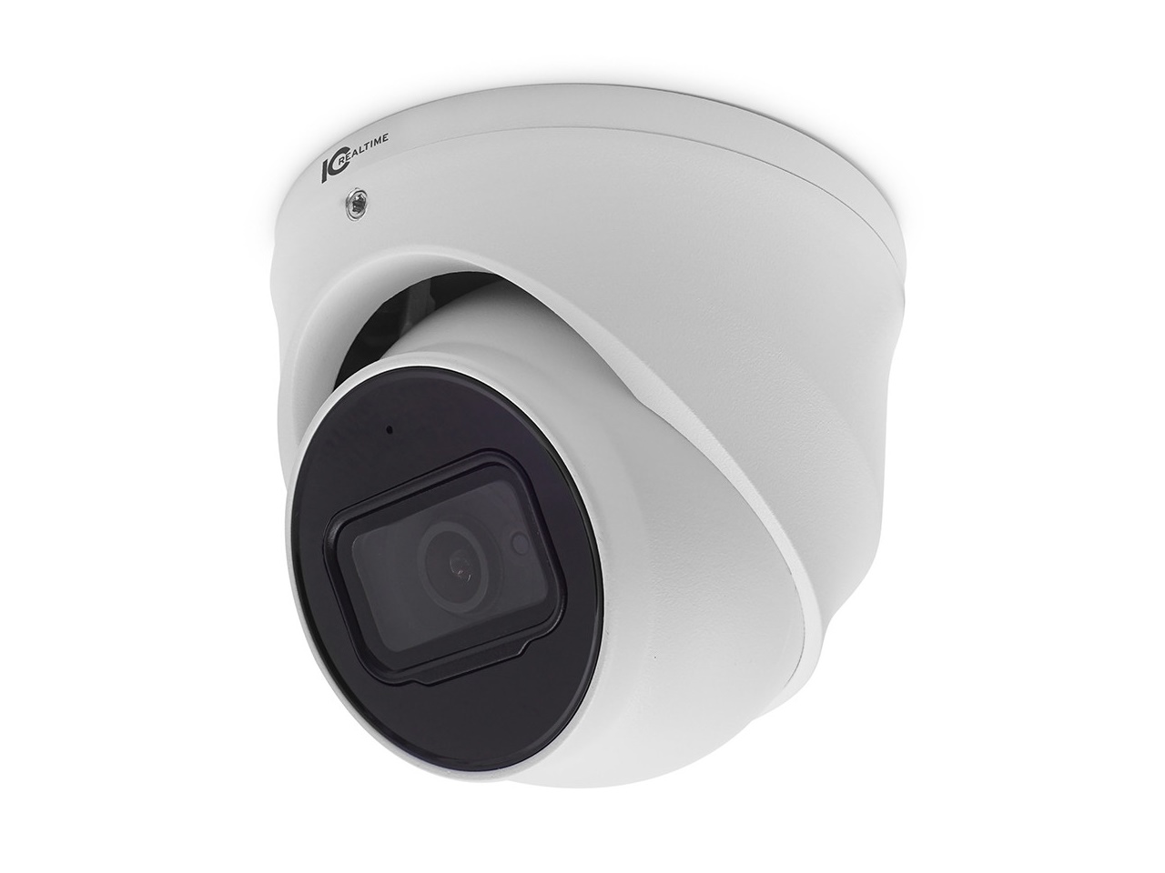 ICRealtime IPEG-E40F-IRW1 4MP IP Indoor/Outdoor Small Size Eyeball Dome Camera/90ft Smart IR/PoE Capable