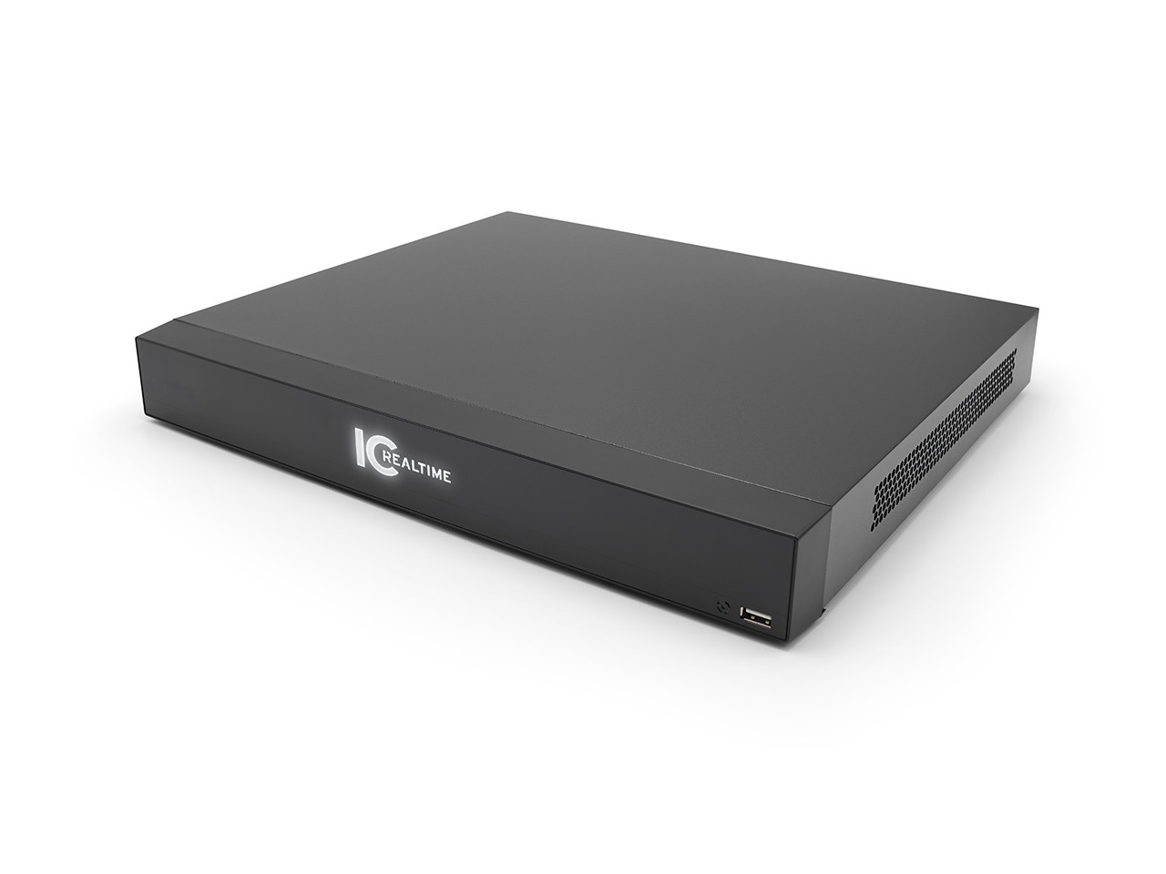 ICRealtime NVR-MX08POE-1U4K1-2TB 8 Channel 1U NVR/Integrated 8 Port POE Switch/Supports 8MP Resolution/128Mbps Throughput/H.264/2TB