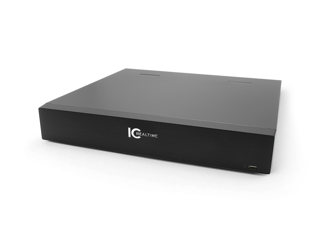 ICRealtime NVR-FX24POE-15U4K1-8TB 24 Channel Rack-Mountable 1.5U NVR/Integrated 24 Port POE Switch/Supports 12MP Resolution/320Mbps Throughput/8TB