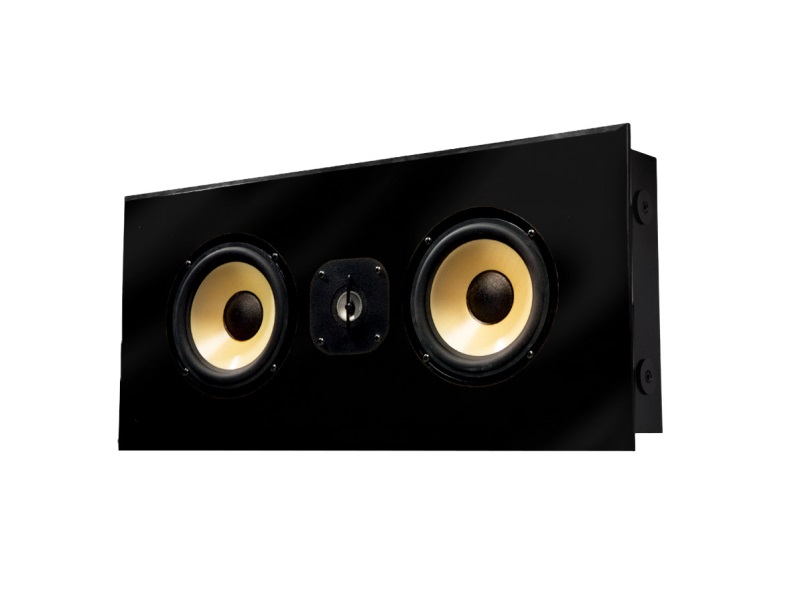 Induction Dynamics C2.IW-BG Center Channel In-Wall Speaker (Black Gloss)
