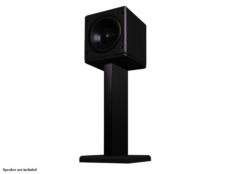 Induction Dynamics ST2 Double-Post Speaker Stand for Freestanding Subwoofers (Black Gloss)