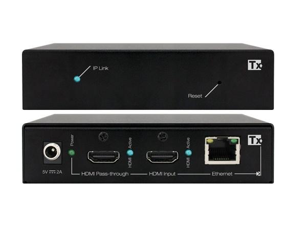 Key Digital KD-IP1080TX Enterprise AV over IP with PoE Transmitter with Redundant Power Connection/HDMI Pass-through