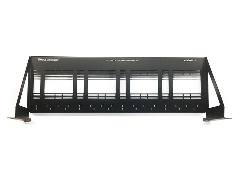 Key Digital KD-SMS16 Shelf Mounting System/Supports Up to 16 Extenders