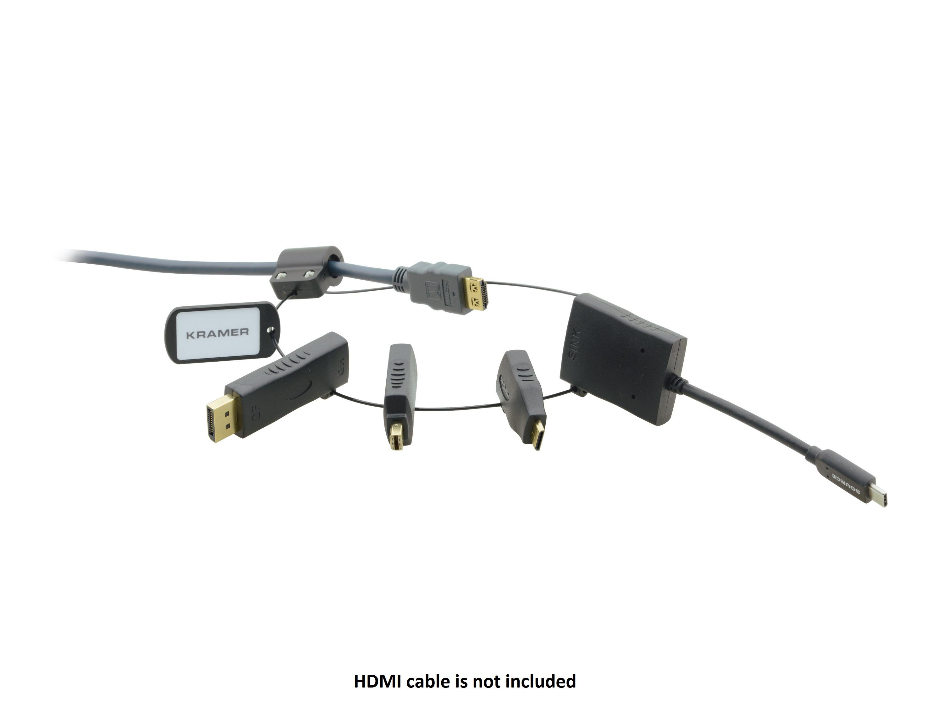 Kramer AD-RING-5 Mini DisplayPort/DisplayPort/USB Type-C/Mini HDMI type-C to HDMI Adapter Ring