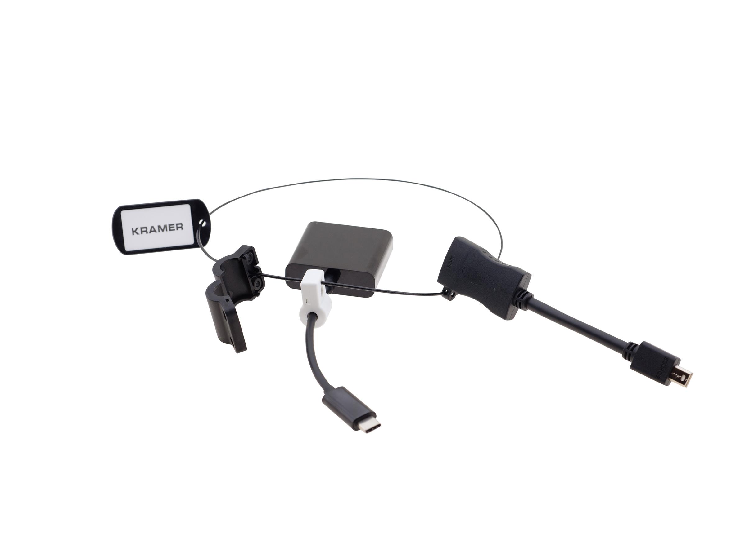 Kramer AD-RING-8 USB type-C/Mini DisplayPort  to HDMI (F) Adapter Ring