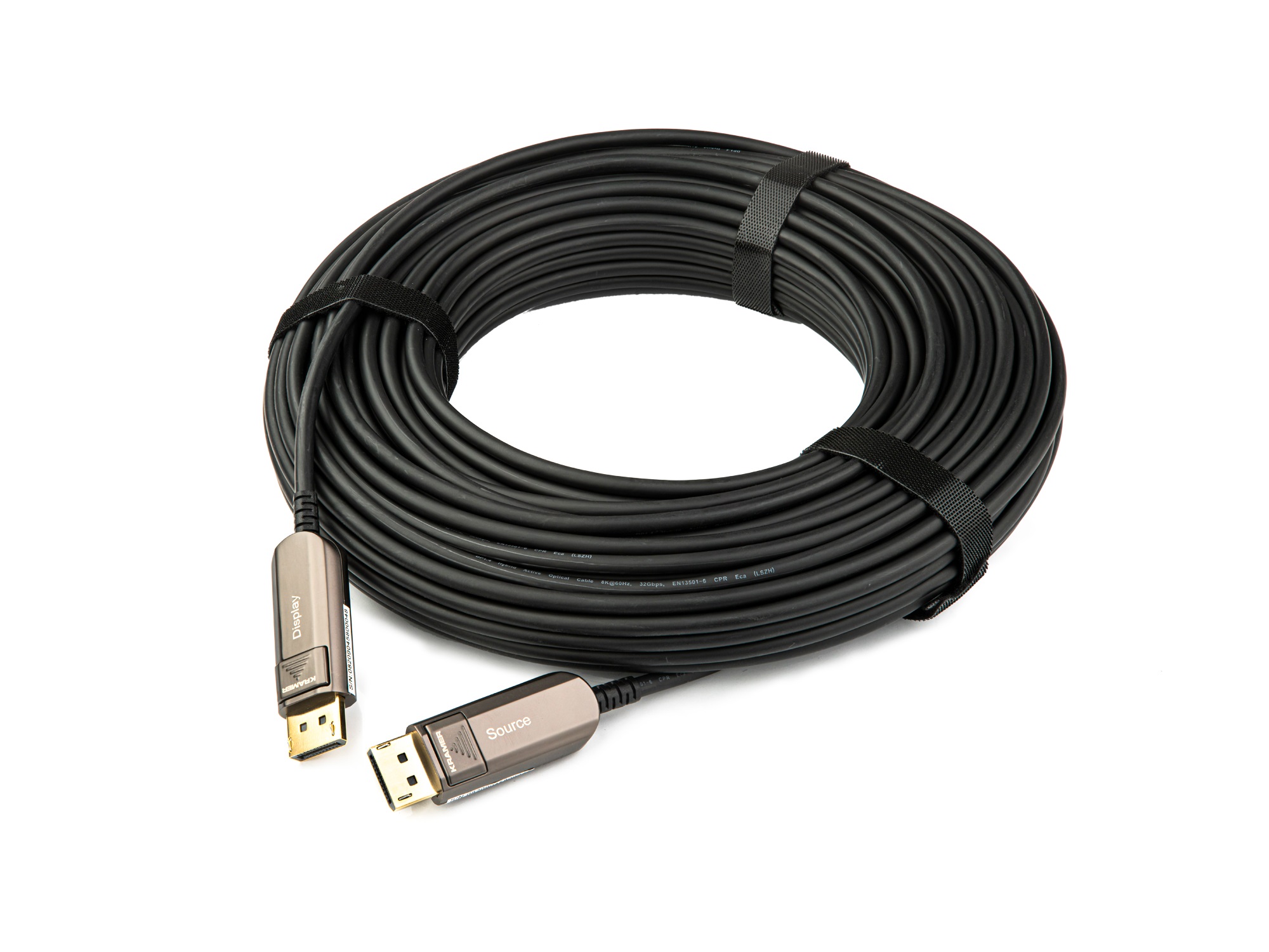 Kramer CLS-AOCDP/UF-131 40m (131ft) Active Optical DisplayPort Cable