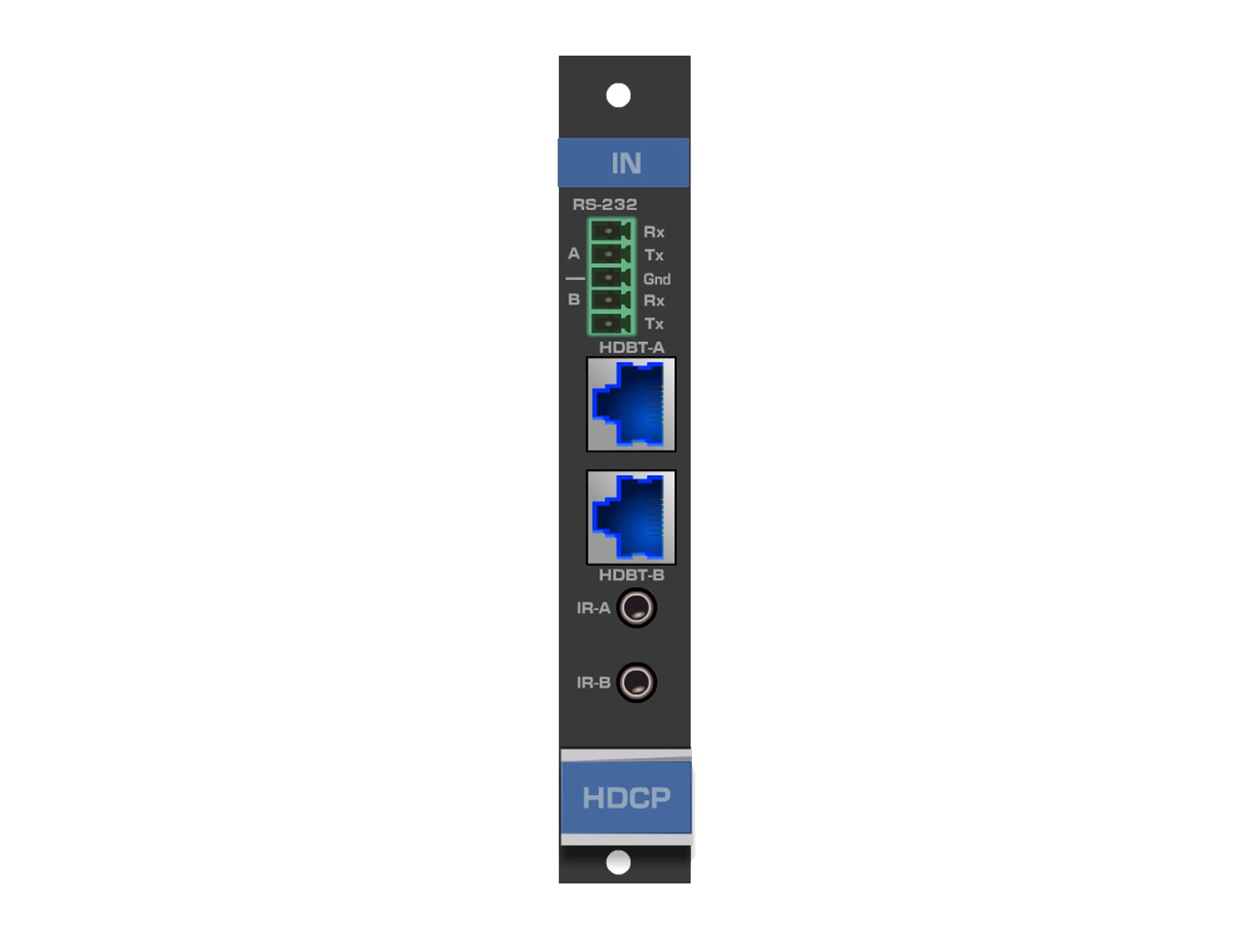 Kramer HDBT7-IN2-F16 2-Input 4K HDMI over HDBaseT Card (F-16)/no Ethernet