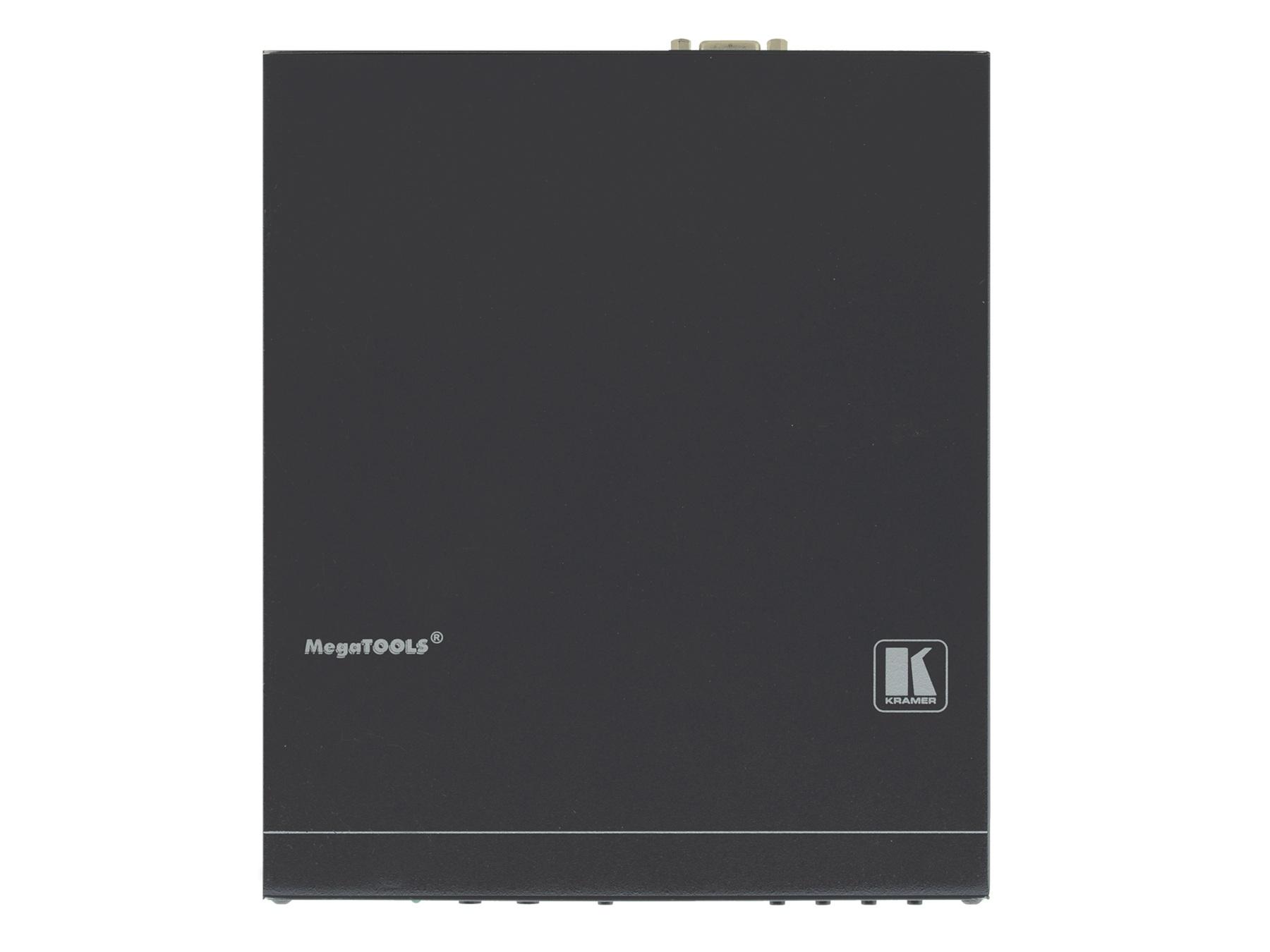 Kramer VP-428H2 4K60 HDCP 2.2 DisplayPort/HDMI/VGA Auto Switcher/Scaler and PoE Provider over HDBaseT