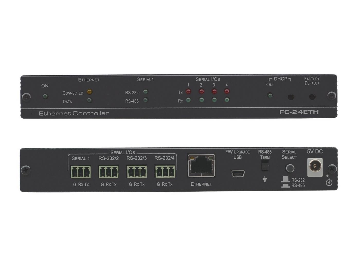 Kramer FC-24ETH 4 Port bidirectional RS-232/RS-485 Ethernet Controller