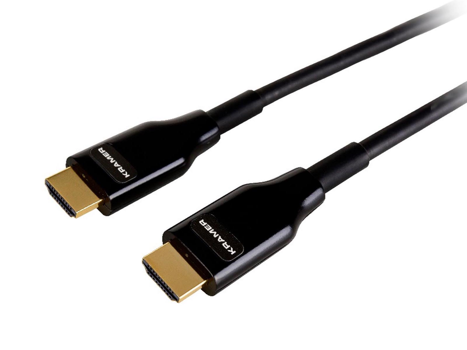 Kramer CRS-PlugNView-H-262 Active Optical Armored 4K HDMI Cable - 262ft (80m)
