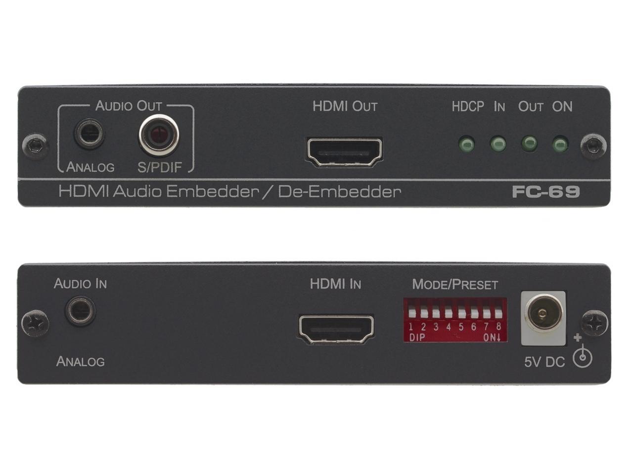 Kramer FC-69 HDMI Audio Embedder/De-Embedder