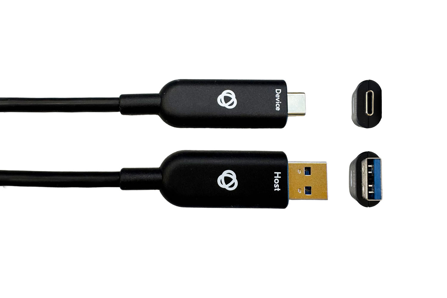 Kramer CLS-AOCU32/AC-25 USB-A to USB-C 10Gbps Optical Hybrid Cable / USB 3.2 Gen 2 / 25ft