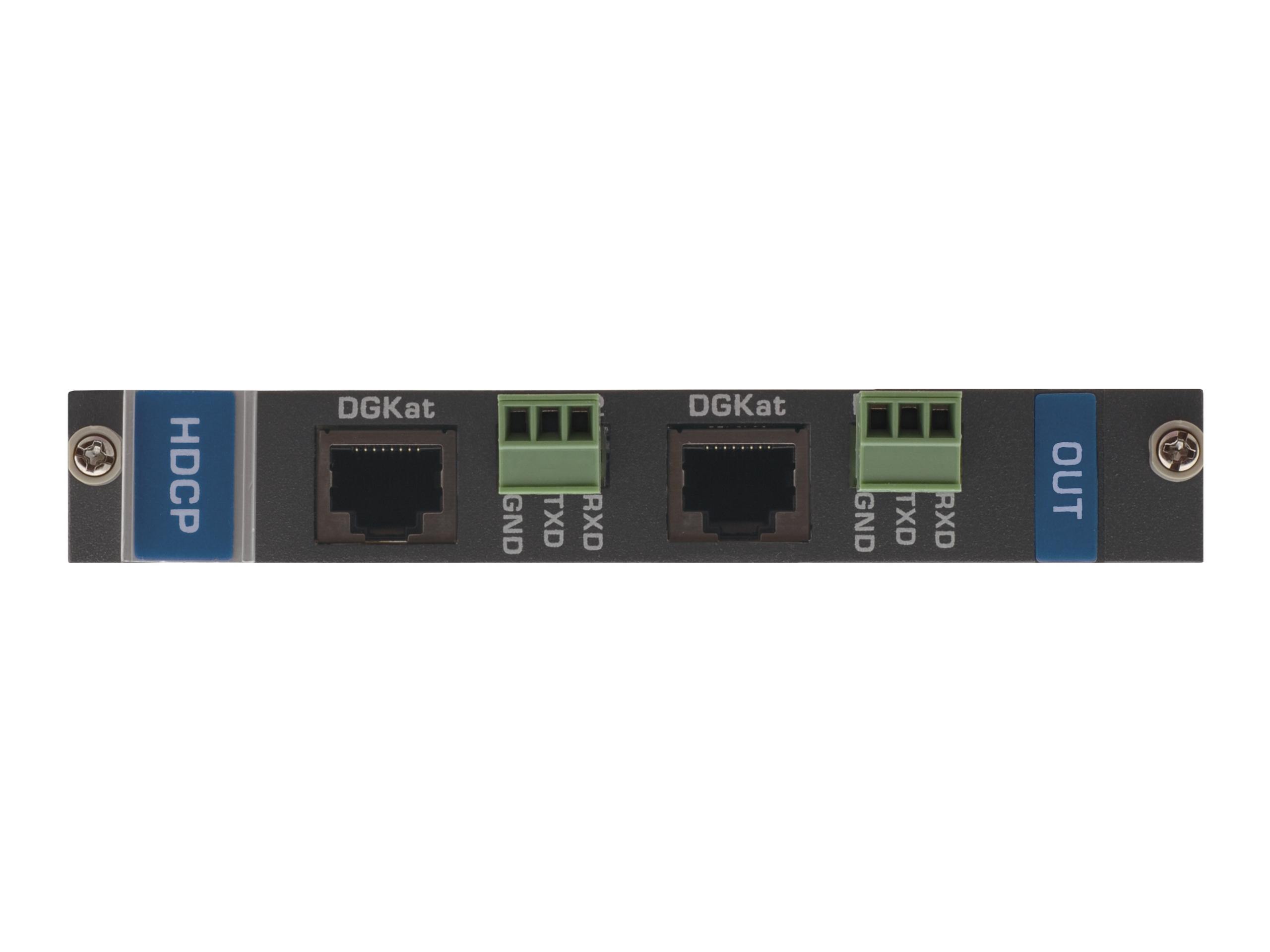 Kramer DGKat-OUT2-F16 2-Output HDMI/RS-232 Input over DGKat Card (F-16)