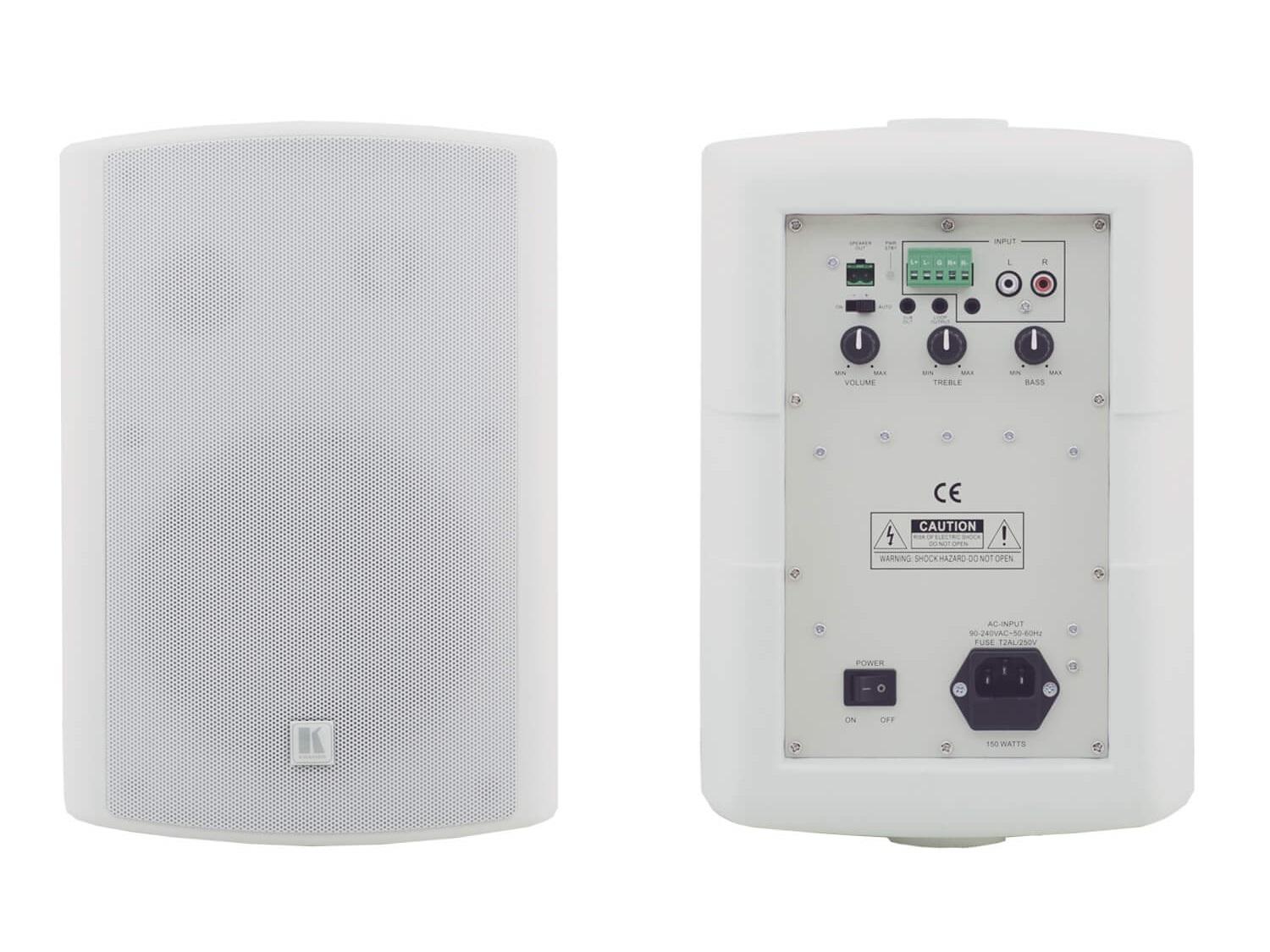 Kramer Tavor 6-O(W) 6.5 inch/On-Wall 2-Way Powered Speakers - White