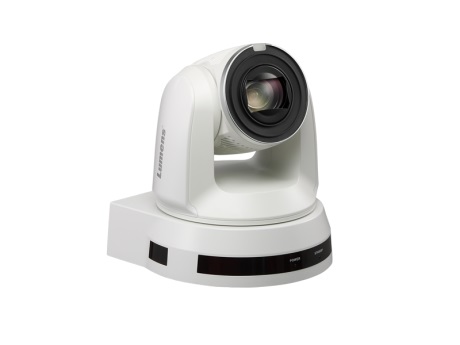Lumens LC100Bundle61PW 2-Channel HD Recorder and 4K 30fps PTZ IP Camera (White)