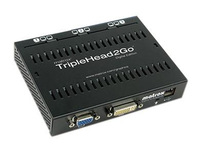 Matrox T2G-D3D-IF TripleHead2Go Digital Edition External Graphics eXpansion Module