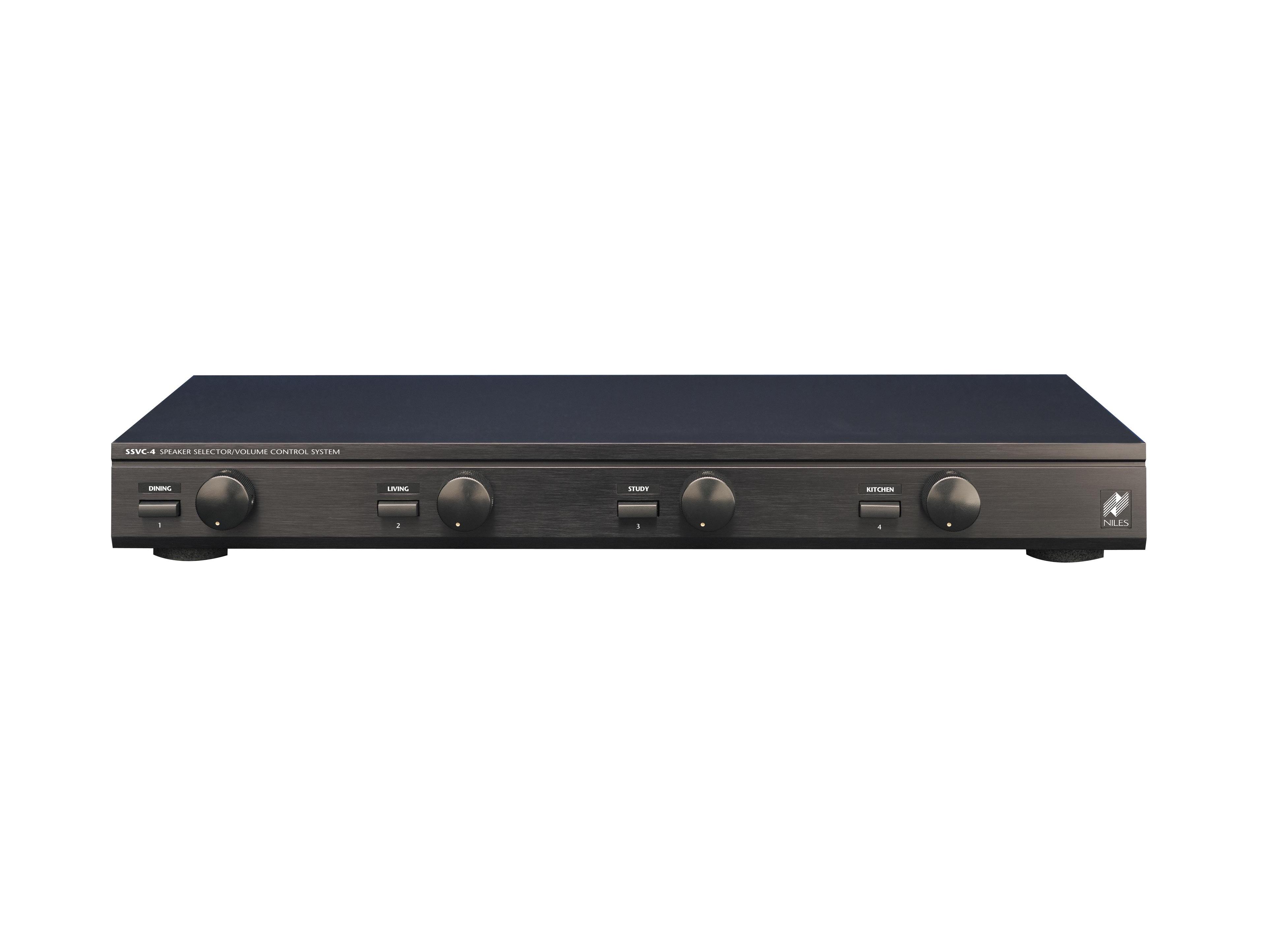 Niles SSVC-4 4 pair Speaker Selector with Volume Controls (100-200W/14 gauge)