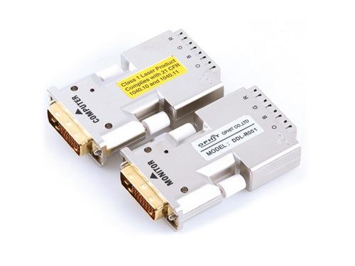 Ophit DDL TX/RX Optical DVI Extender (Transmitter/Receiver) Kit modules/500 m (1650 ft)/1.65 Gbps