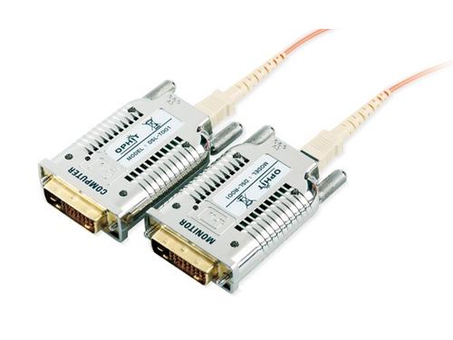 Ophit DSL-M Optical DVI Extender (Transmitter/Receiver) Kit modules/1000 meters (3300 feet)