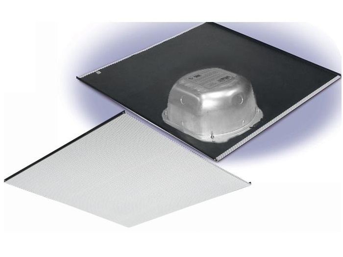 OWI 2X2VG-IC670V10 70 Volts In-Ceiling Speaker on a 2X2 Full Grill with Backcan