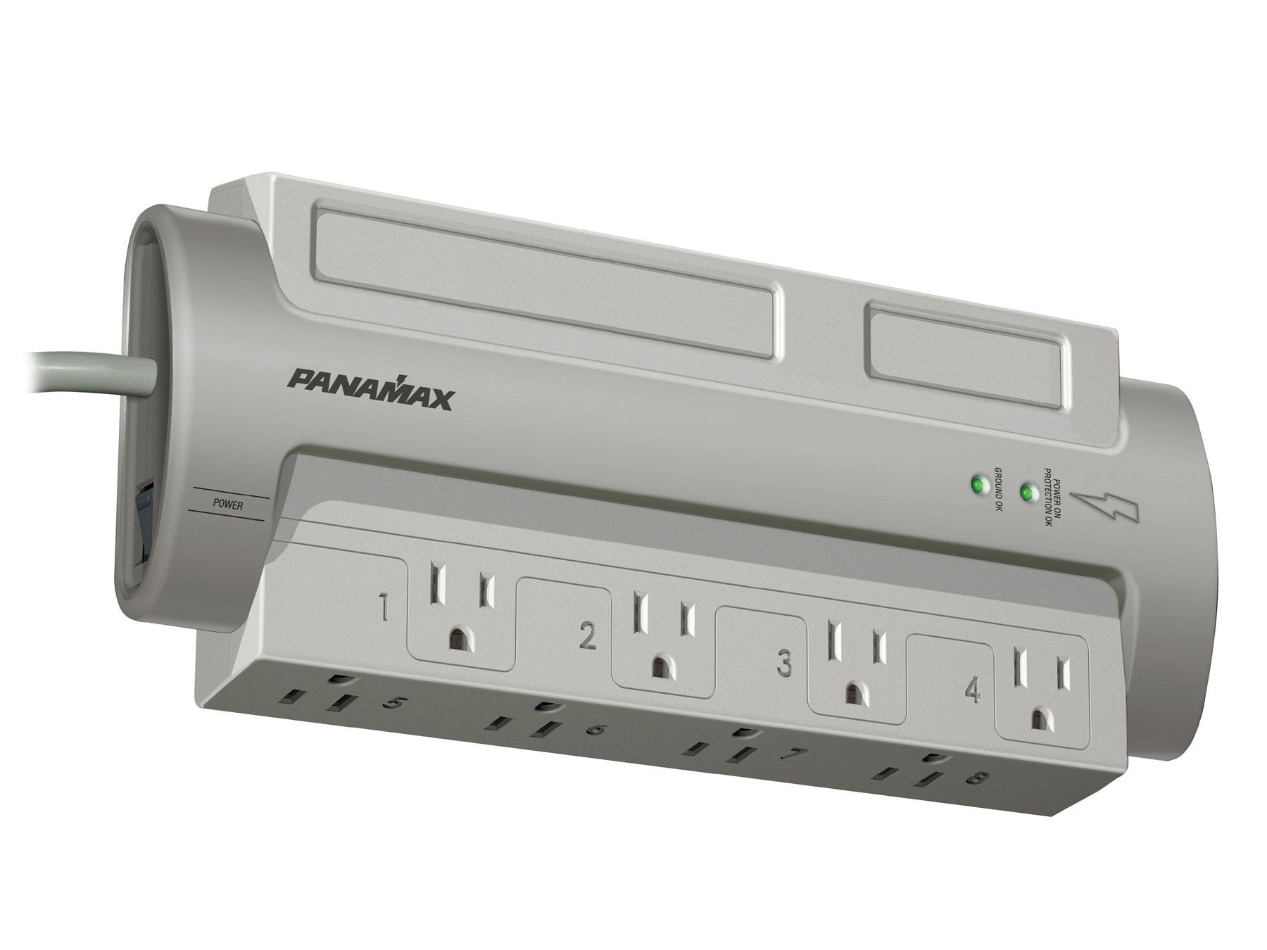 Panamax PM8-EX Noise Filtration/Surge Protection For All Home/Office Equipment