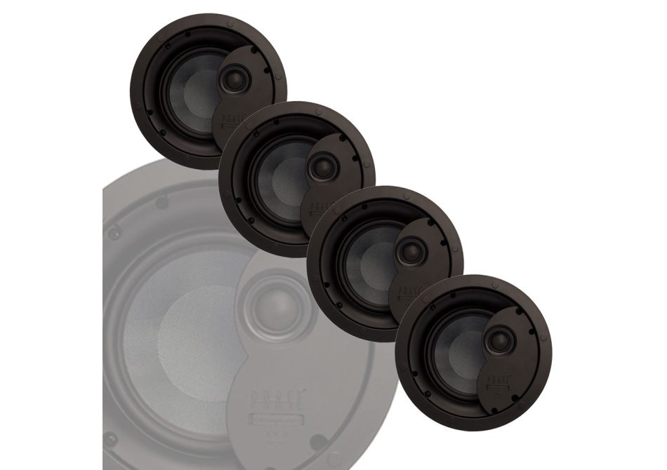 Phase Technology CI6.1X MP 6.5" 2-way Ceiling Speaker Master Pack (4 Units)