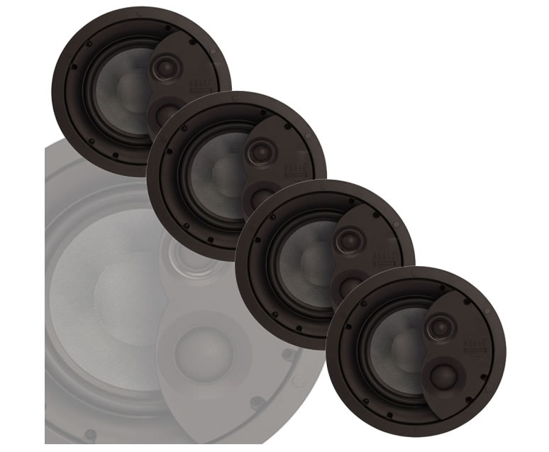 Phase Technology CI7.3X MP 8 inch 3-Way Ceiling Speaker/Micro-Flange Grille/4 Units