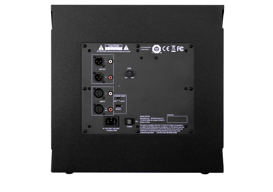 PL10S Phase Technology 10" Sealed DSP Subwoofer