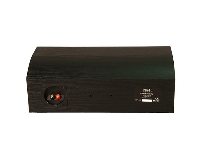 Phase Technology V5520 Dual 5.25in 2-Way LCR/Center Channel Speaker/58Hz-20kHz